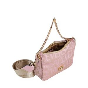 Versace Light Pink Logo Mini Bag